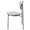 Leisuremod Euston Dining Chair with Velvet Seat and Grey Steel Frame, Grey RC17GR - alternate 4