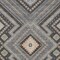 Homeroots 5' X 8' Gray Charcoal And Pink Tribal Washable Indoor Outdoor Area Rug 598125 - alternate 4