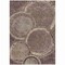 Homeroots 3' X 5' Chocolate And Beige Faux Bois Washable Indoor Outdoor Area Rug 613133 - alternate 2