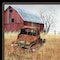 Homeroots Granddads Old Truck 3 Black Framed Print Wall Art 406299 - alternate 4