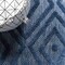 Jonathan Y Balansat Moroccan Diamond Navy 5 ft Square Indoor/Outdoor Area Rug IBZ100B-5SQ - alternate 4