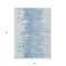 Homeroots 8' X 10' Sky Blue And Denim Blue Abstract Washable Indoor Outdoor Area Rug 582437 - alternate 4