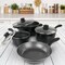 Gibson Home Armada 7 Piece Carbon Steel Cookware Set 127763.07 - alternate 3