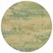 Homeroots 8' Pale Aqua And Khaki Round Abstract Washable Indoor Outdoor Area Rug 630935 - alternate 3