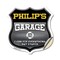 Signmission Philip's Garage I Can Fix Everything But Stupid, 18 Inch X 18 Inch, Vinyl Decal SHI-D-18-490-PHILIP - alternate 1
