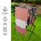 Lavish Home Clothes Drying Rack Drying Rack for Indoor/Outdoor Use Collapsible Drying Racks for Laundry 83-33-BLK - alternate 4