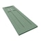 Ekena Millwork True Fit PVC San Antonio Mission Style Fixed Mount Shutters, Track Green, 18W x 65H, PR TFP001ST18X065TG - alternate 4