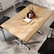 Flash Furniture Bennett 30 in x 48 in Solid Wood Indoor Tabletop in Natural with Dual 5 in x 22 in Dining Height GSF-REC3048-NAT-T0522S-GG - alternate 6