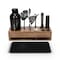 Picnic Time Family Of Brands Old Fashioned Bar Set, Mango Wood 861-09-511-000-0 - alternate 4