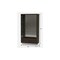 Homeroots 43in Silver and Dark Brown Display Stand With Three Shelves And One Drawer 366214 - alternate 3