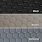 Rubber-Cal "Coin-Grip" Vinyl Flooring Roll - 2mm x 4ft x 6ft Roll - Black 03-165 - alternate 2