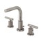 Kingston Brass Widespread Bathroom Faucet with Knurled Handle and Brass Pop-Up, Brushed Nickel FSC8958KNL - alternate 1