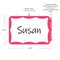 C-Line Products 3-1/2" x 2-1/4" Blue Border Self-Adhesive Name Tags, 100/BX, 10BX/CT 92264-CT - alternate 2