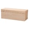 Bali & Pari Damita Scalloped Natural Rattan Storage Bench 259-14270-ZORO - alternate 1