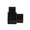 M-D Building Products 3/8 in. Satin Antique Bronze Aluminum Bullnose Square Dual Purpose Corner 32041 - alternate 1