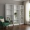 Homeroots Set of Three White Wood Thirteen Tier Modular Bookcase, 3PK 546629 - alternate 2