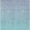 Homeroots 9' X 12' Sky Blue And Teal Blue Ombre Washable Indoor Outdoor Area Rug 588988 - alternate 6