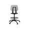 Safco Task Chair, Gray, Blk, Polyurethane, Swivel 7827GR - alternate 2