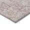 Homeroots 3' X 5' Pink Floral Medallion Washable Indoor Outdoor Area Rug 607914 - alternate 5