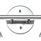 Jonathan Y Maeve 13" 2-Light Iron/Glass Contemporary Glam LED Vanity Light, Chrome JYL7535A - alternate 4