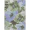 Homeroots 9' X 12' Olive Green And Fern Green Floral Washable Indoor Outdoor Area Rug 611082 - alternate 4