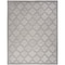 Homeroots 9' X 12' Gray And Silver Indoor Outdoor Area Rug 522153 - alternate 2