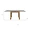 Homeroots 16" Brown Solid Wood Square One Drawer Nightstand 651891 - alternate 3