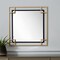 Homeroots 22" Gold And Black Metal Multi Square Accent Mirror 574030 - alternate 1