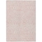 Homeroots 8' X 10' Pink And Gray Abstract Washable Indoor Outdoor Area Rug 599001 - alternate 3