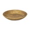 Homeroots 10in Gold Cast Iron Hammered Handmade Round Trinket Tray 634789 - alternate 3