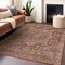 Homeroots 3' X 5' Burgundy Medallion Washable Indoor Outdoor Area Rug 607992 - alternate 4