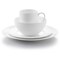 Gibson Elite 16 Piece Embossed Bone China Dinnerware Set in White 750118385M - alternate 5