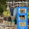 Scuddles 8-Piece Garden Tool Set with Bag, Stainless Steel Tools, Wooden Handles and Soft Poly-Cotton Gloves SCGB2 - alternate 3