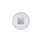 Auveco 10 x 1in White Painted Square Drive Pan Head Tapping Screw, 100PK 25387 - alternate 2