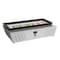 Koolmore 45 in. 6-Pan Countertop Ice Cream Display Freezer with Glass Top in Stainless-Steel KM-CGD-6P45 - alternate 1