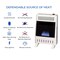 Procom Heating Natural Gas Ventless Blue Flame Heater With Base Feet - 20,000 BTU, Manual Control MN200HBA-B - alternate 2