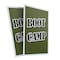 Signmission Boot Camp, Plastic Signs Only 24 Inch x 36 Inch, Corrugated Plastic, 2PK CSB-2436-2PACK-Boot Camp - alternate 1