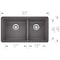 Blanco Precis 1-3/4 Bowl, Cinder 441479 - alternate 3