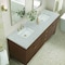 James Martin Vanities Myrrin 72'' D Vanity, Mid Century Walnut w/ Jasmine Pearl Silestone Top w/FreePower Wireless Charger 485-V72-WLT-FEJP - alternate 5