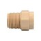 Charlotte Pipe And Foundry Male Adapter FlowGuard 1/2in MPT X 1/2in D Slip CPVC, 10PK CTS02109C0600 - alternate 5