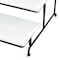 Elama 3 Tier Rectangular Plate Porcelain Serveware Set ELM-213 - alternate 3