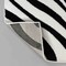 Jonathan Y Maribo High-Low Abstract Groovy Striped Black/White 2 ft. x 8 ft. Runner Rug SCN103F-28 - alternate 3