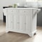 Crosley Lafayette Stone Top Full Size Kitchen Island/Cart KF30005BWH - alternate 3