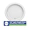 Dixie Disposable Paper Plate, 8 1/2 in, White, PK500 DBP09W - alternate 5