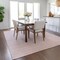 Homeroots 8' X 10' Pink And Ivory Geometric Washable Indoor Outdoor Area Rug 602440 - alternate 5