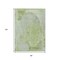 Homeroots 8' X 10' Artichoke Green And Mint Green Abstract Washable Indoor Outdoor Area Rug 615683 - alternate 5