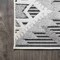 Jonathan Y Sumak High-Low Pile Neutral Diamond Kilim Gray/White/Black 2 ft. x 10 ft. Indoor/Outdoor Runner Rug SBH107B-210 - alternate 4