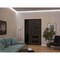 Vdomdoors Aluminum Door Iron 0255 Black Entry Steel Metal Classic Painted 50 x 80 (36+14 x 80)-Right Inswing IRON0255EXD-BLK-W36+14xH80-RH-I - alternate 3