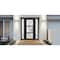 Vdomdoors Front Exterior Prehung FiberGlass Door Frosted Glass / Manux 8552 Matte Black / 2 Sidelight Exterio MANUX8552EXD-BLK-W12+36+12 x H80-RH - alternate 2
