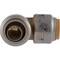 Sharkbite 1/2'' CTS x 1/2'' Polybutylene 90 Deg. Push-to-Connect Conversion Brass Elbow UR4248A - alternate 4